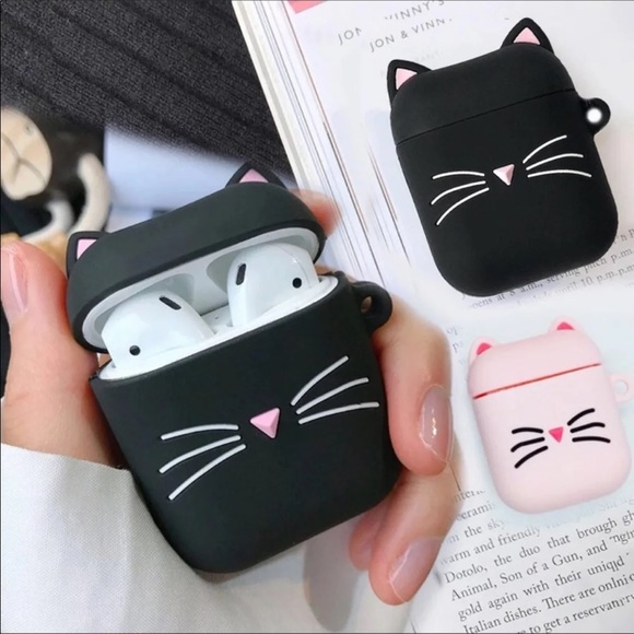 Accessories - Black Cat AirPod Protective Case (CASE ONLY)